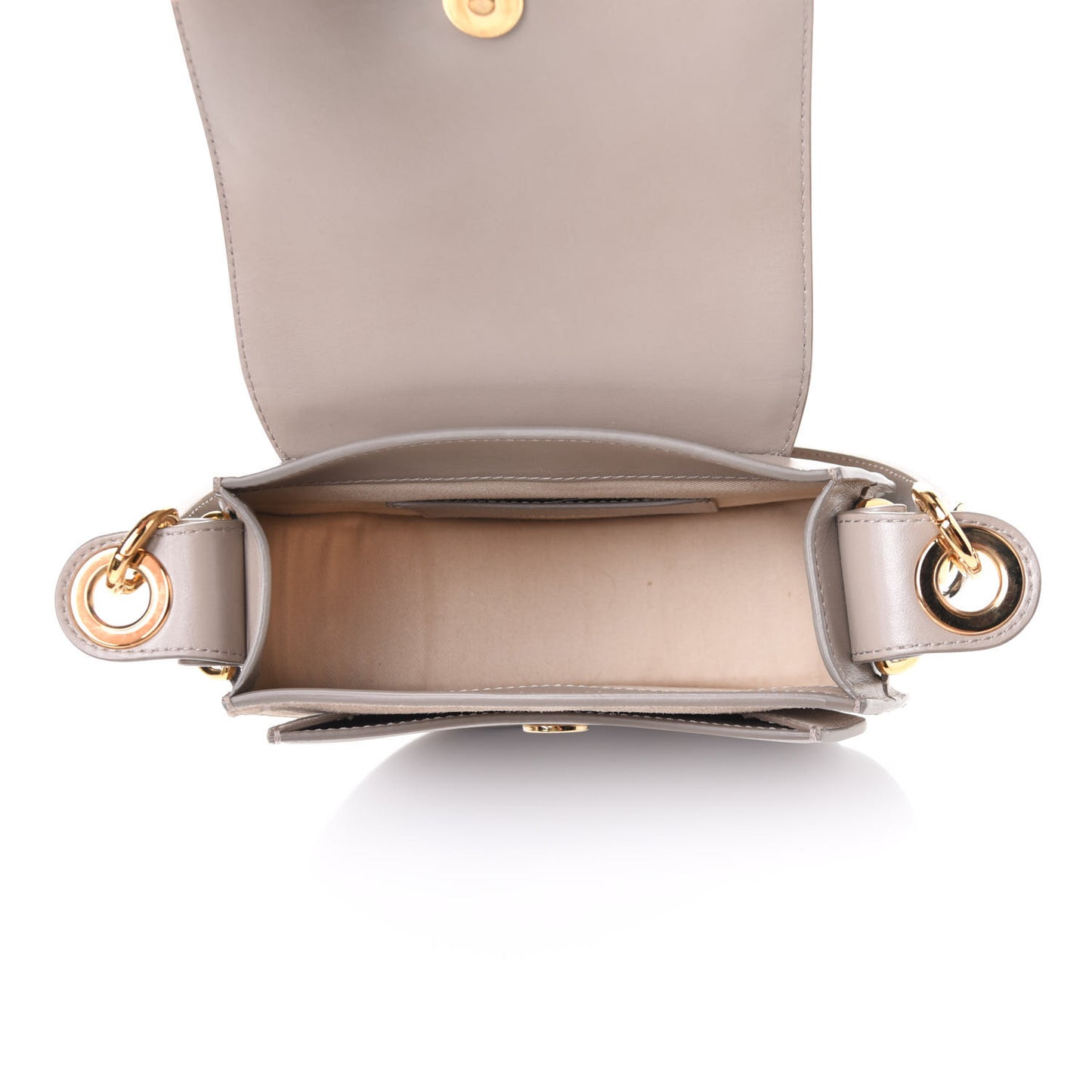 Calfskin Small Tess Bag Motty Grey