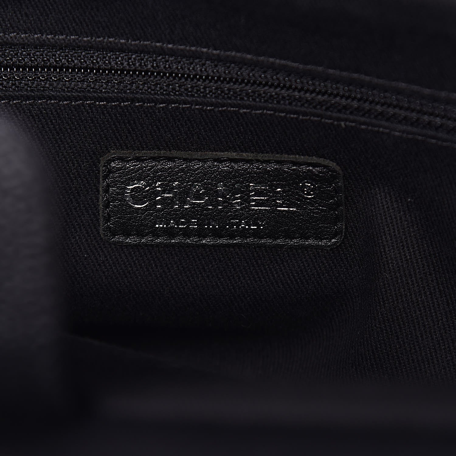 Chanel Soft Caviar CC Medium Top Handle Tote Black 6 of 14