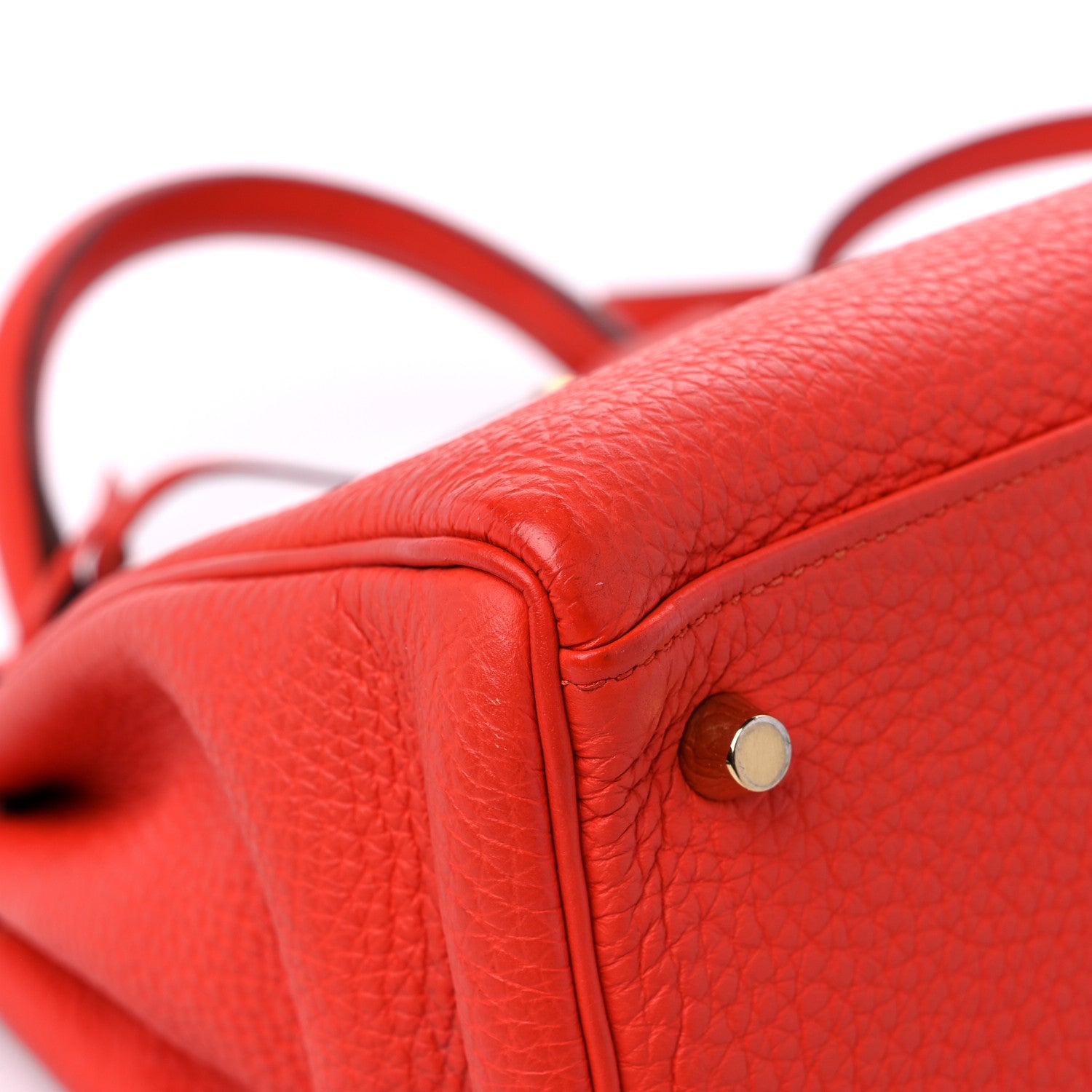 Hermes Taurillon Clemence Kelly Retourne 28 Rouge Pivoine 8 of 17