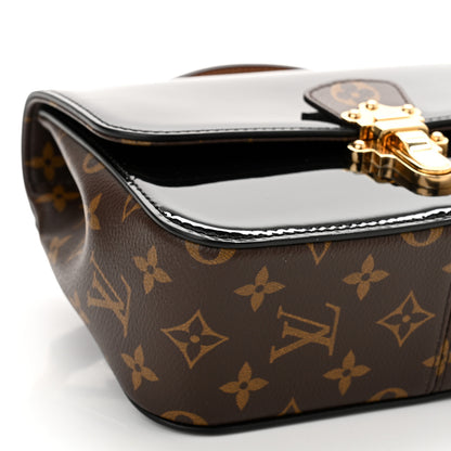 Louis Vuitton Patent Calfskin Monogram Cherrywood BB Black 8 of 9