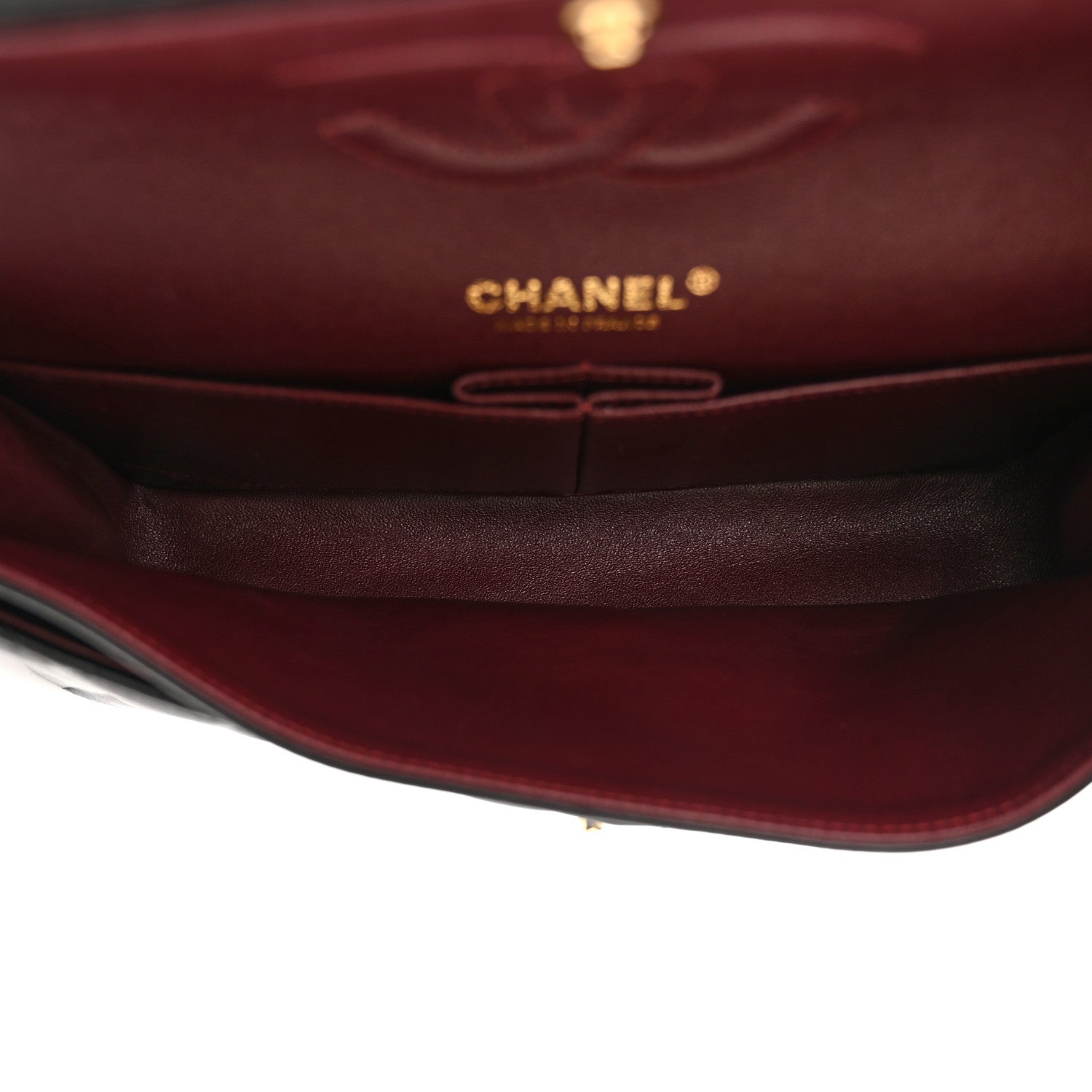 Chanel Lambskin Quilted Medium Double Flap Black 5 of 15