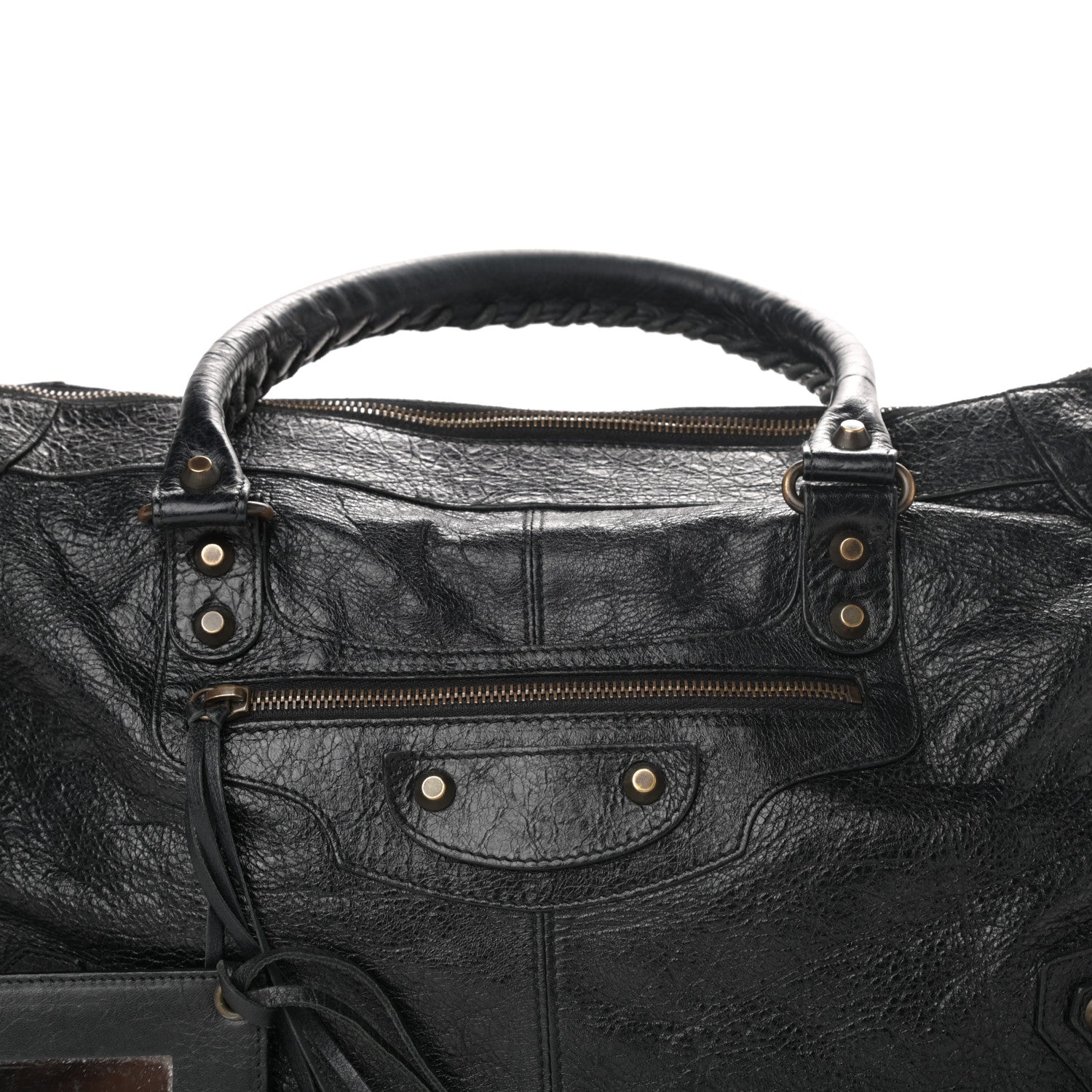 Balenciaga Agneau Classic Hardware Work Black 9 of 11