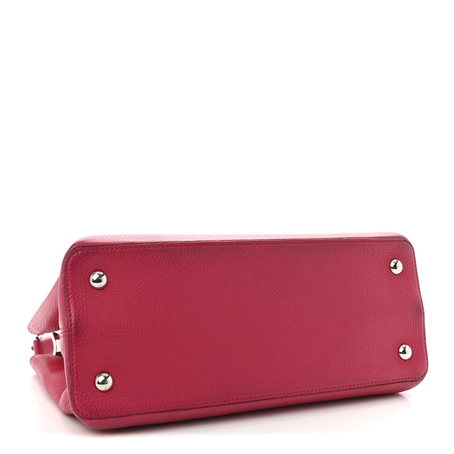 Louis Vuitton Taurillon Capucines GM Fuchsia 4 of 9