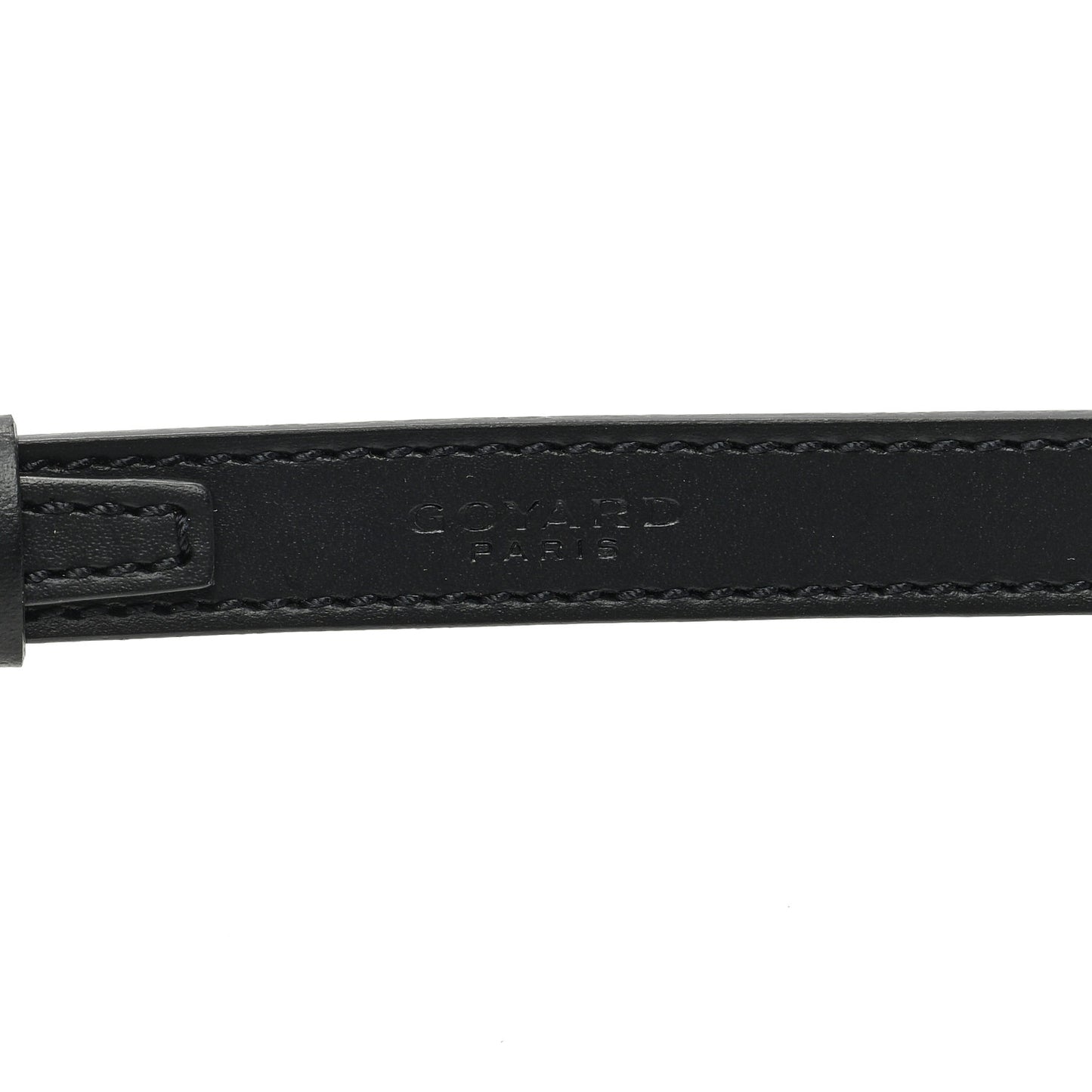 Calfskin Adjustable Shoulder Strap Black