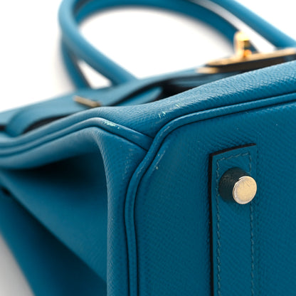 Hermes Epsom Birkin 30 Bleu Izmir 9 of 18