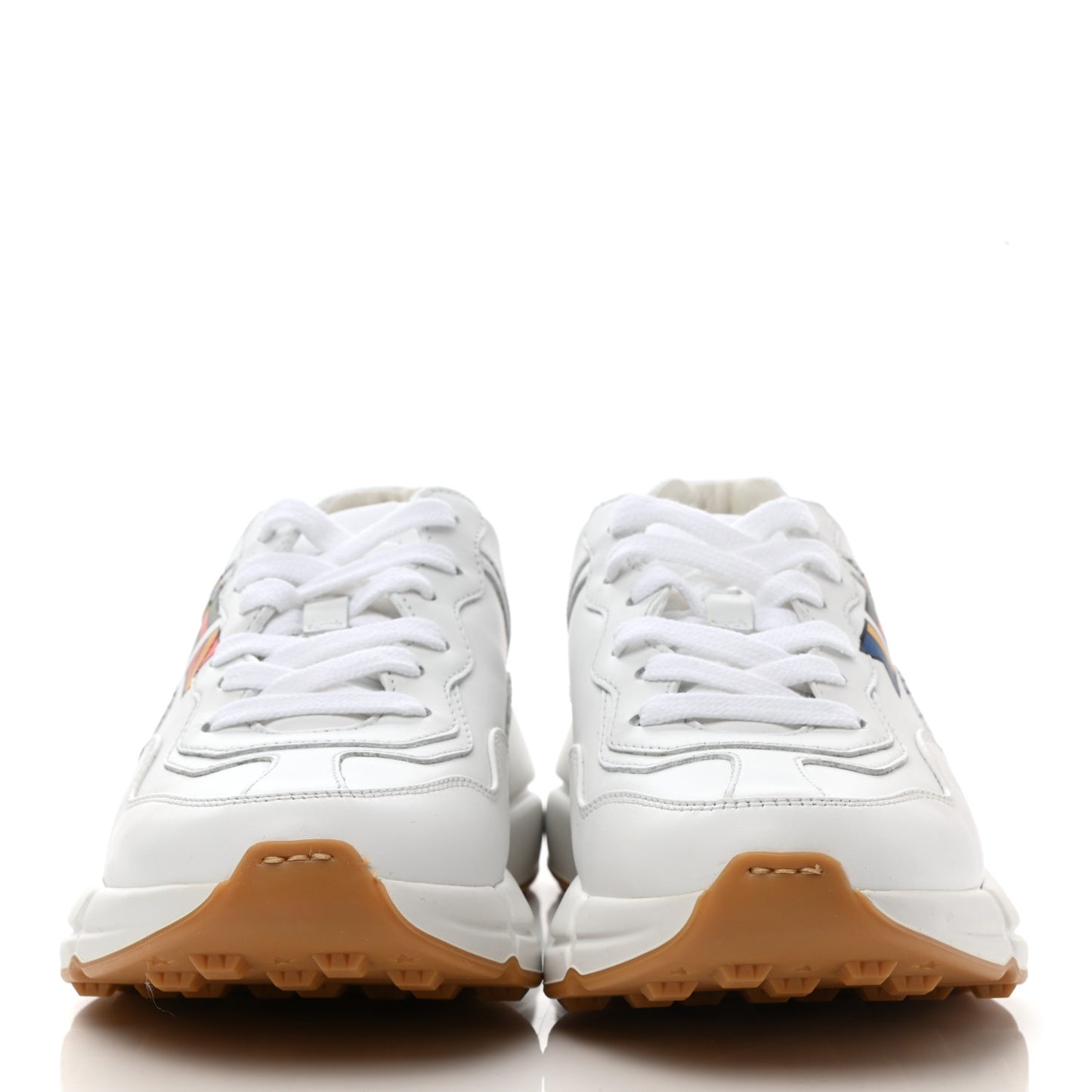 Calfskin Worldwide Womens Rhyton Sneakers 36 Great White