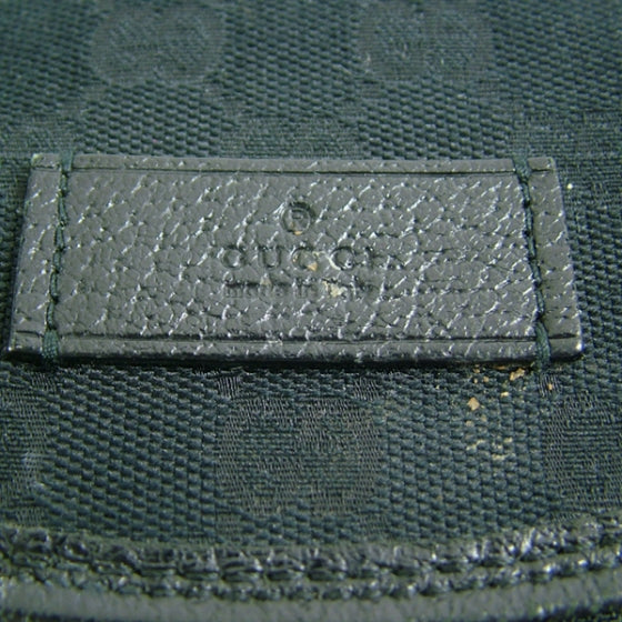 Gucci Monogram Large Diaper Bag Black 7 of 11