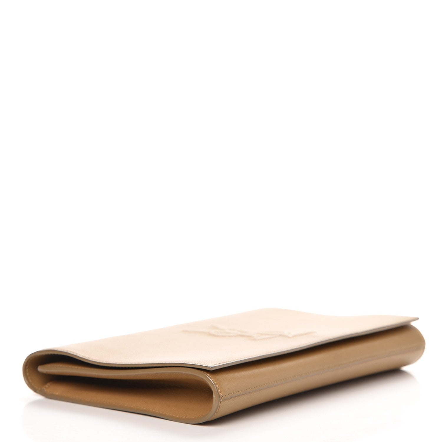 Saint Laurent Chevre Belle de Jour Clutch Beige 4 of 8