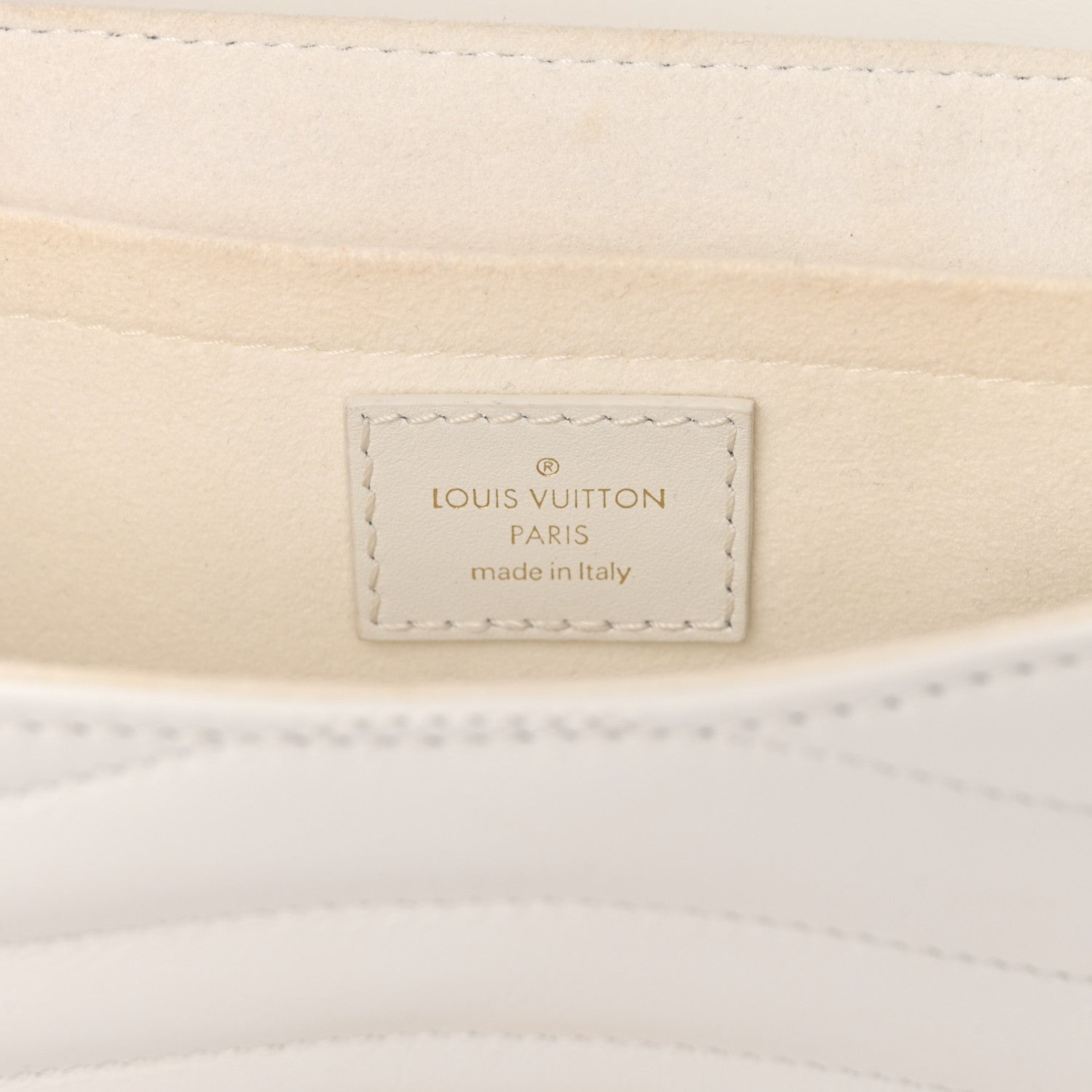 Louis Vuitton Calfskin New Wave Chain PM White 6 of 13