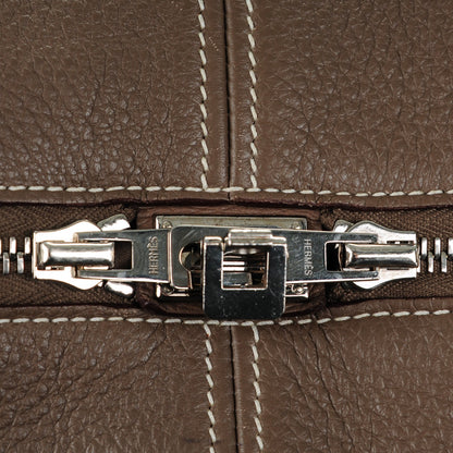 Hermes Taurillon Clemence Victoria II 35 Etoupe 8 of 12