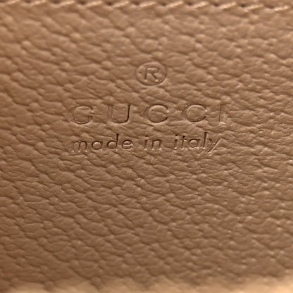 Gucci GG Supreme Monogram Textured Dollar Calfskin Web Small Ophidia GG Handbag Beige Mystic White Oatmeal 6 of 11