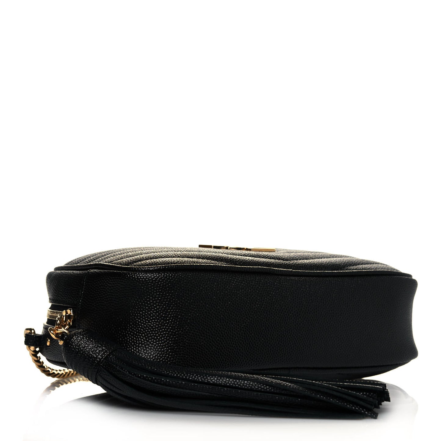 Grain De Poudre Matelasse Monogram Mini Lou Camera Bag Black