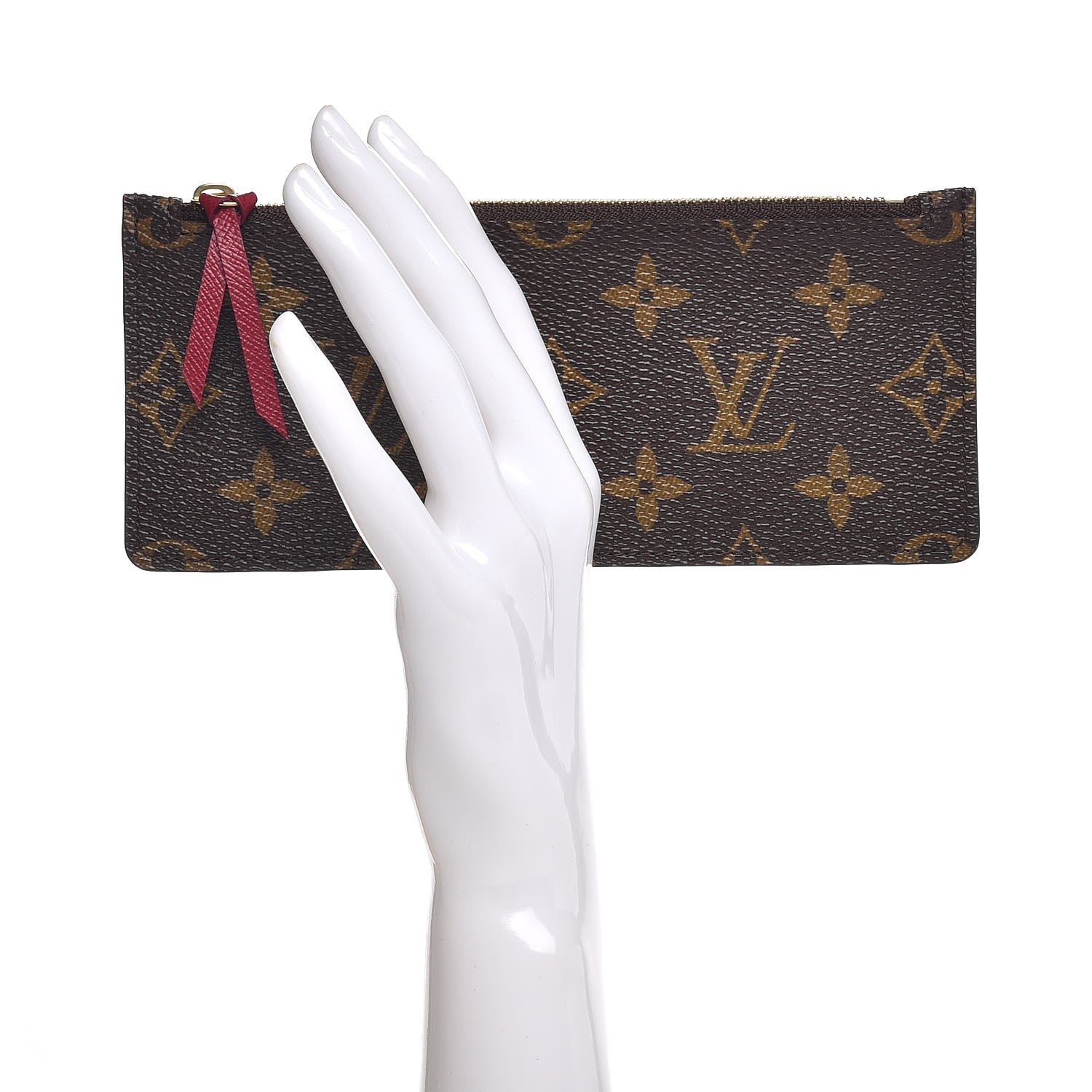 Louis Vuitton Monogram Josephine Wallet Zippered Insert Fuchsia 2 of 8