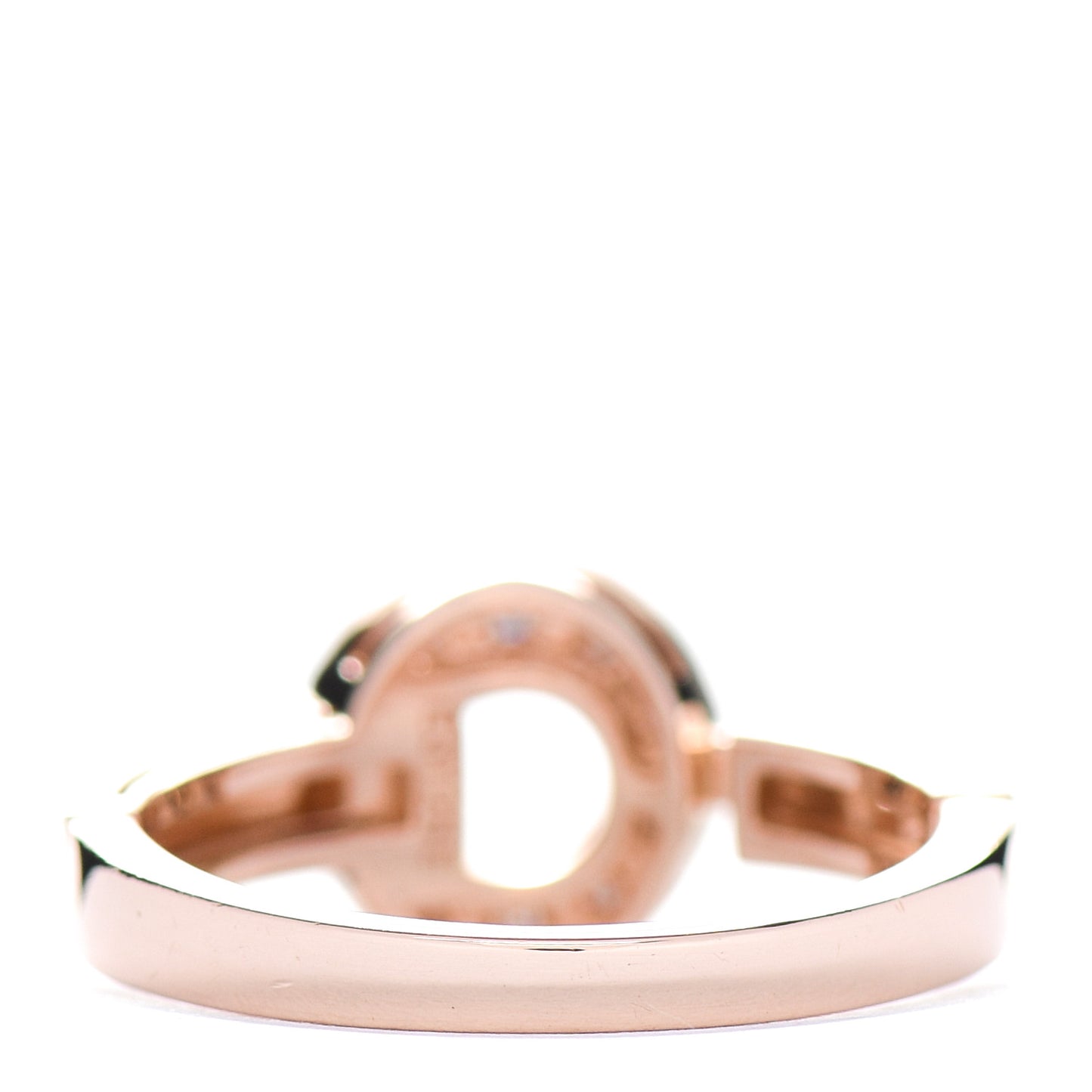 18K Rose Gold Diamond BVLGARI BVLGARI Ring 54 7