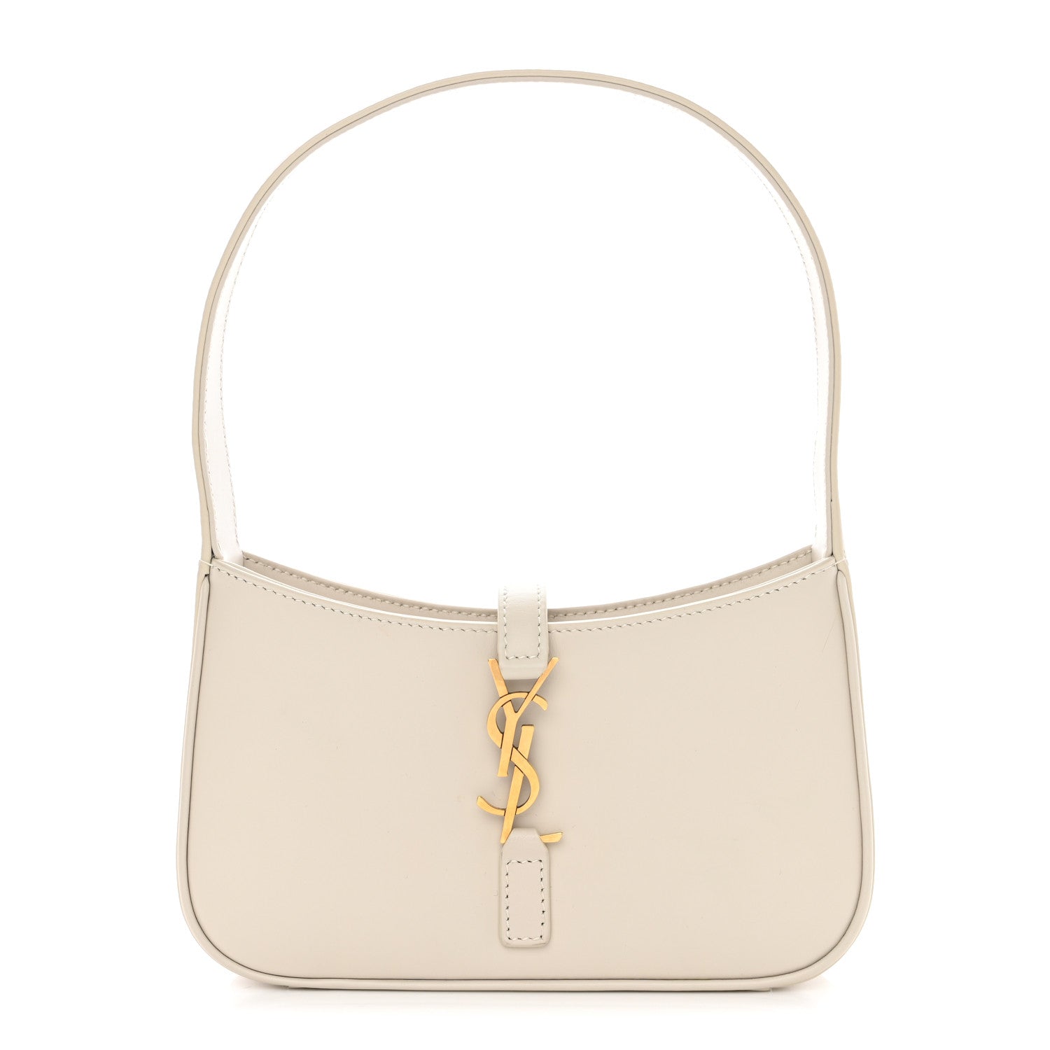 Saint Laurent Smooth Calfskin Le 5 A 7 Mini Hobo Crema Soft 1 of 11