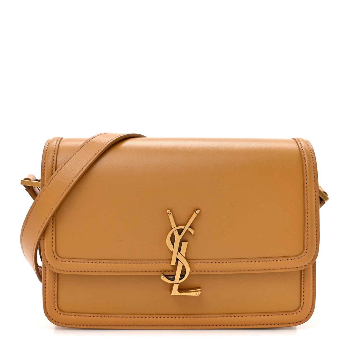 Box Calfskin Monogram Medium Solferino Satchel Dark Sun