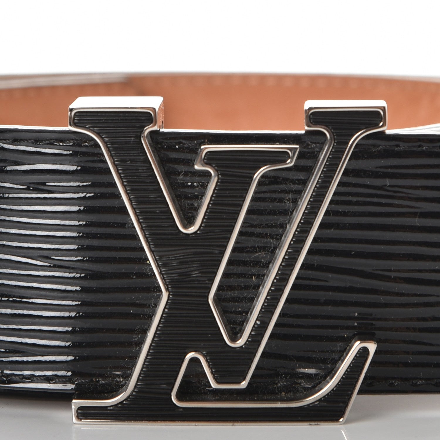 Louis Vuitton Epi Electric 40mm LV Initiales Belt 90 36 Black 4 of 11