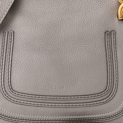 Chloe Calfskin Medium Marcie Satchel Cashmere Grey 7 of 9