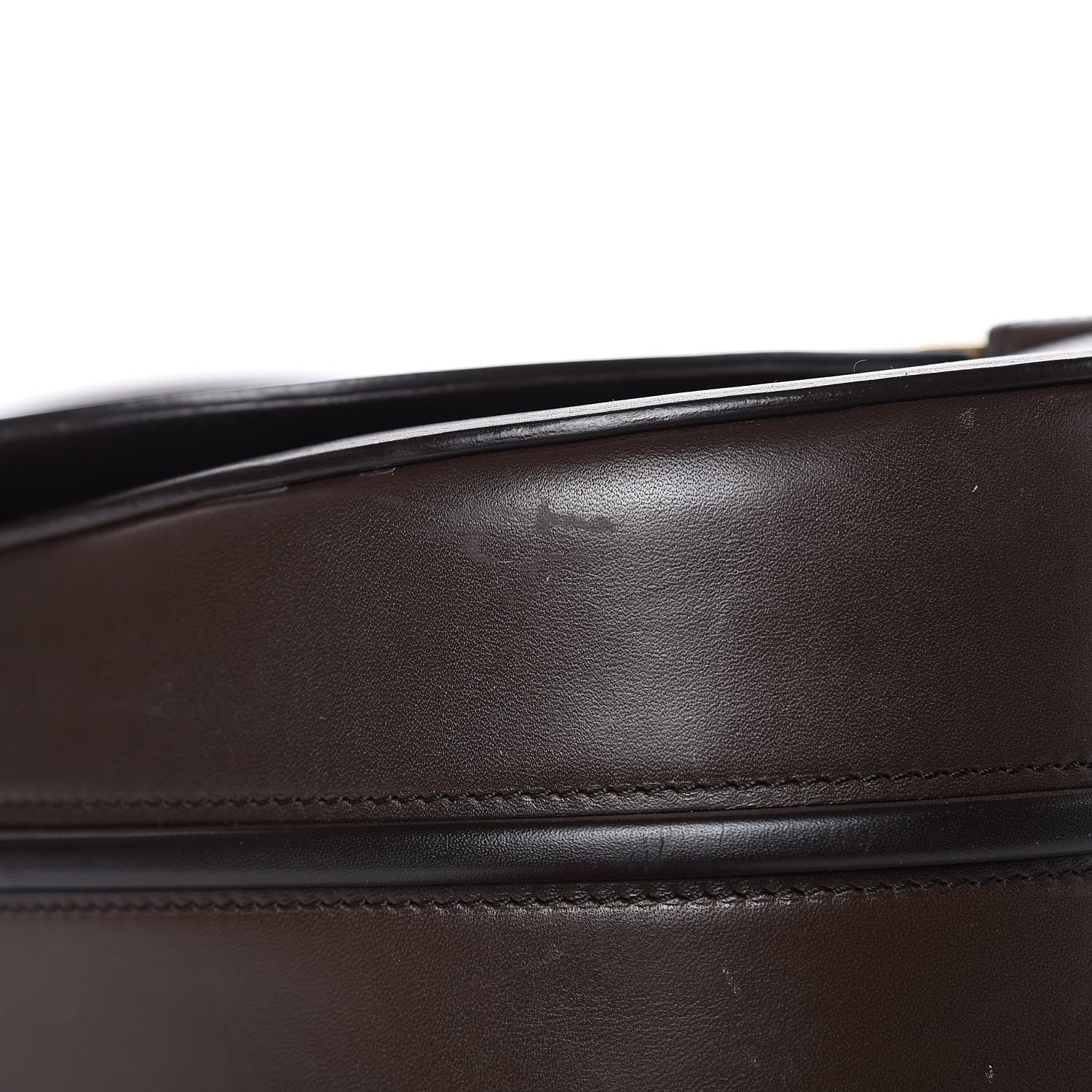 Celine Supersoft Calfskin Medium Trotteur Wood 12 of 15