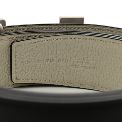 Hermes Swift Togo 38mm Constance H Belt 110 44 Black Sauge 3 of 4