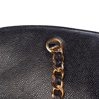 Chanel Caviar XL Weekender Bag Black 11 of 16