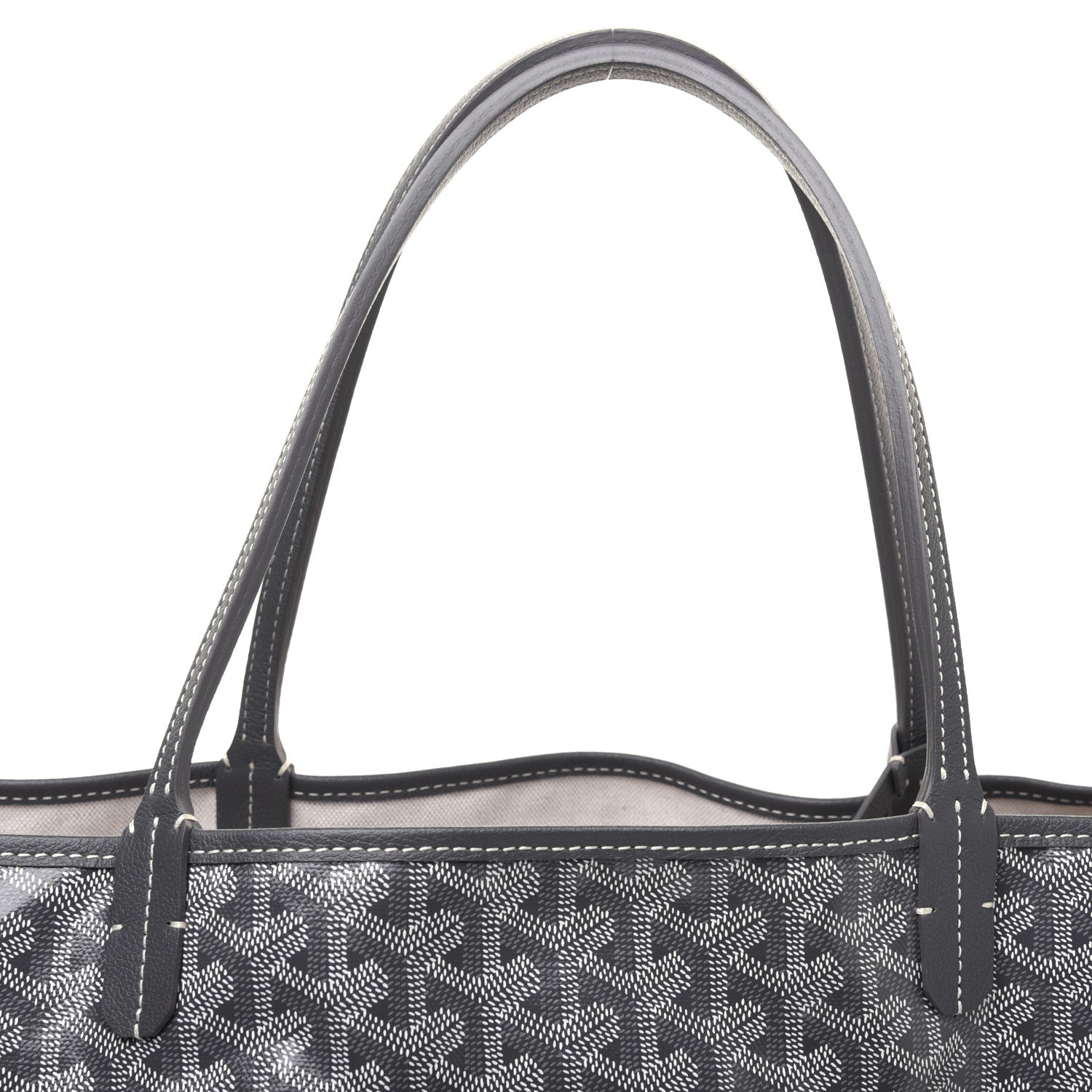 Goyard Goyardine Saint Louis GM Grey 10 of 12