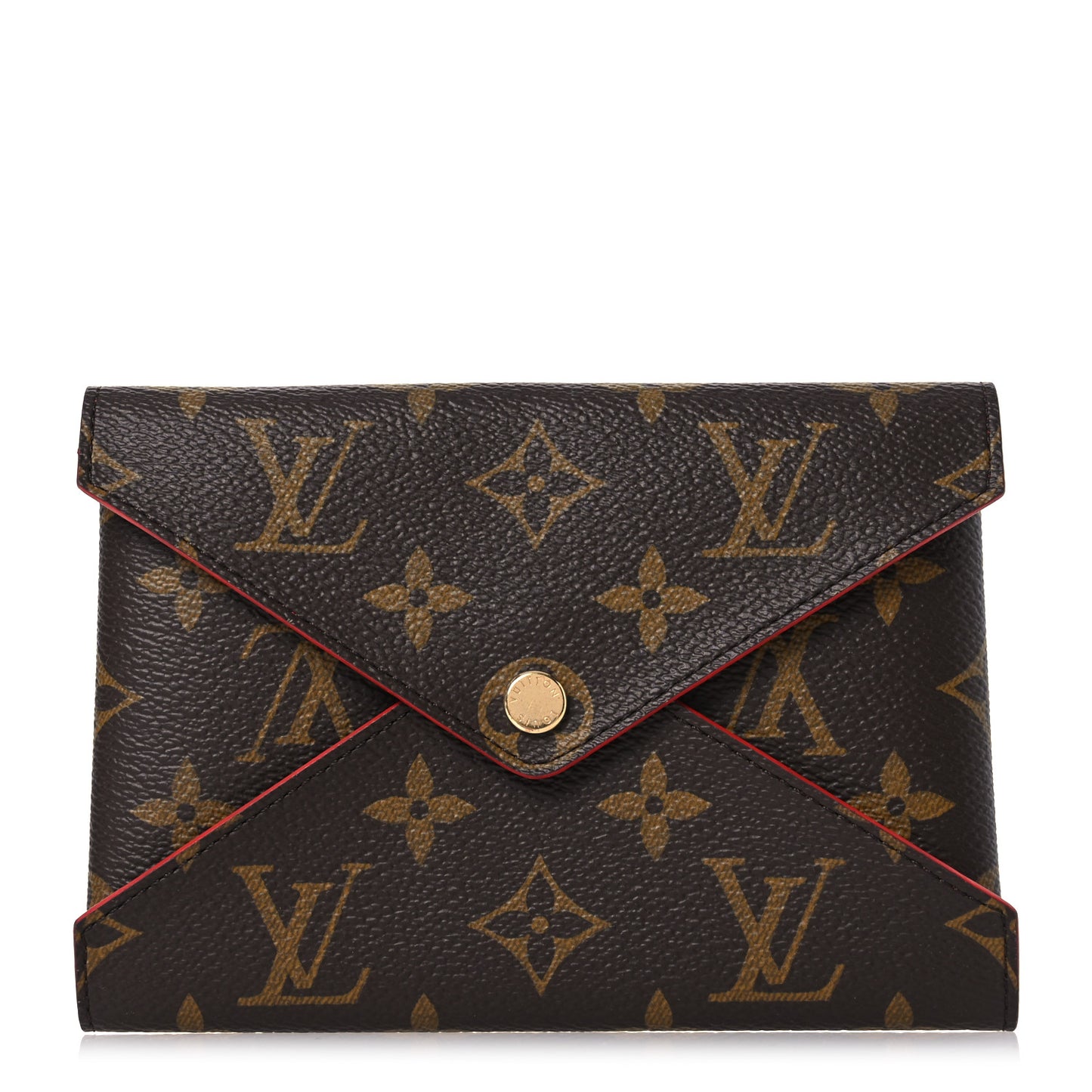 Monogram Medium Kirigami Pochette Insert Coquelicot