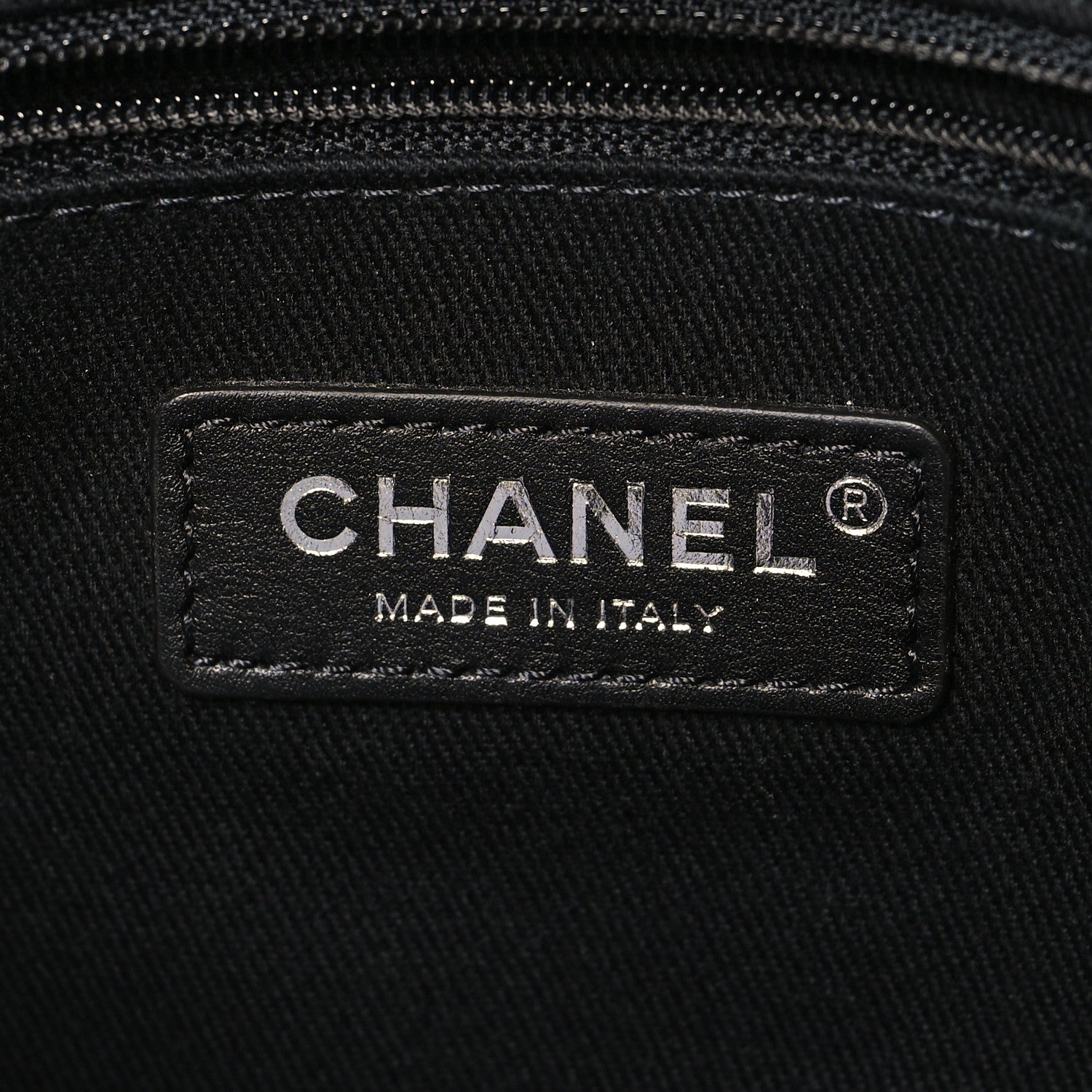 Chanel Mixed Fibers Small Deauville Tote Black 7 of 12