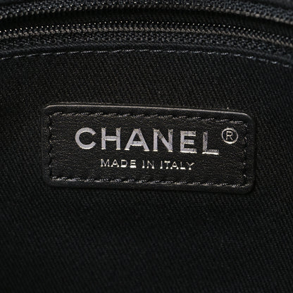 Chanel Mixed Fibers Small Deauville Tote Black 7 of 12