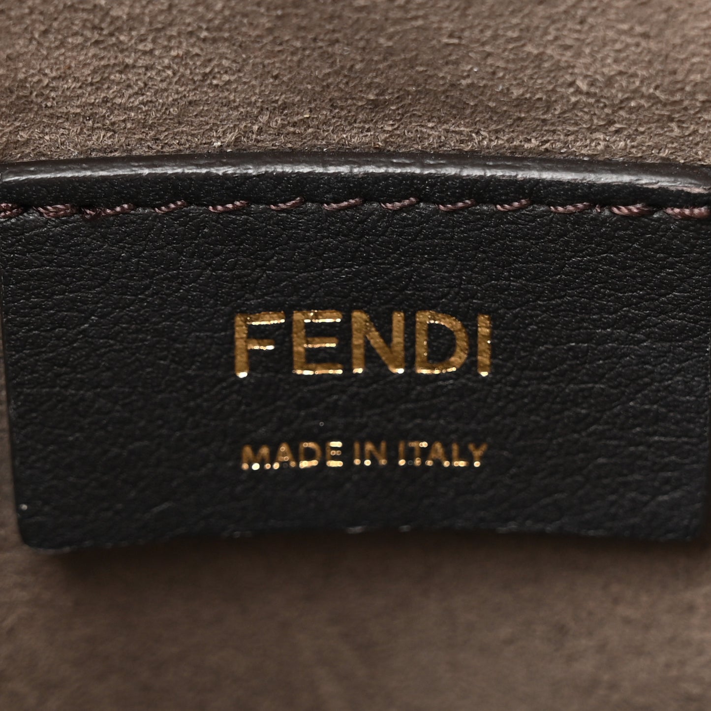 Vitello Cruise F is Fendi Mini Mon Tresor Bucket Bag Tortora