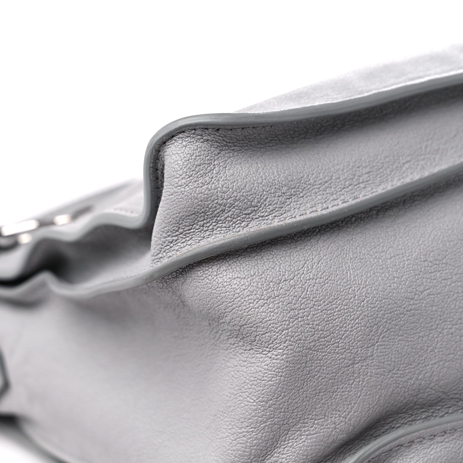 Proenza Schouler Lambskin Medium PS1 Satchel Concrete Grey 10 of 16