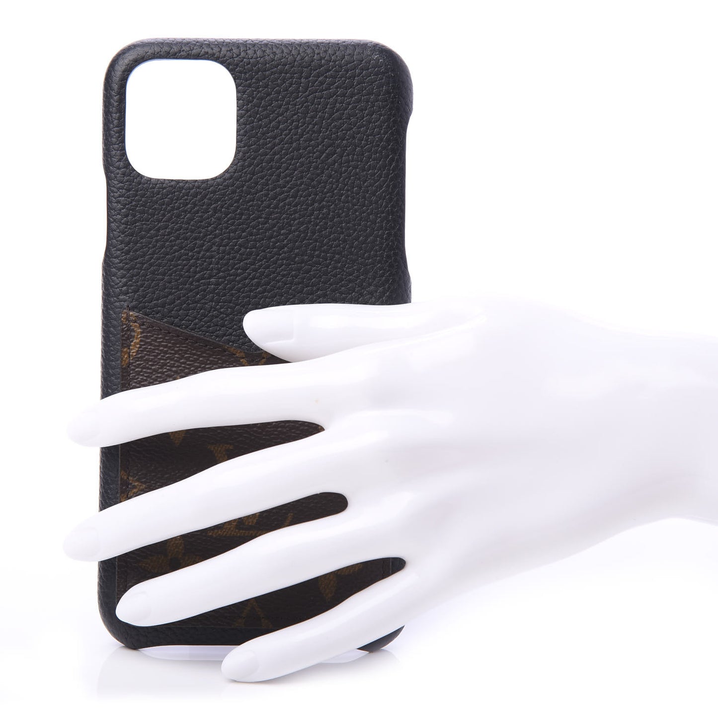 Monogram iPhone 11 Max Pro Bumper Black