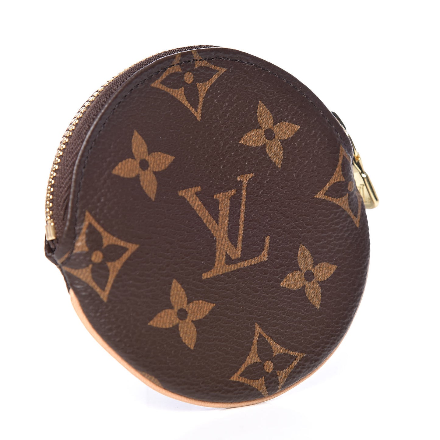 Monogram Round Coin Purse