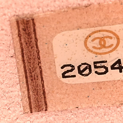 Chanel Perforated Lambskin Quilted Mini Phone Holder Clutch Gold 7 of 8