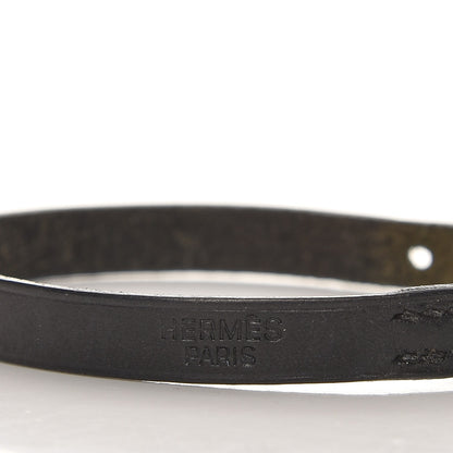 Hermes Chamonix Hapi Single Tour Bracelet M Black 3 of 6