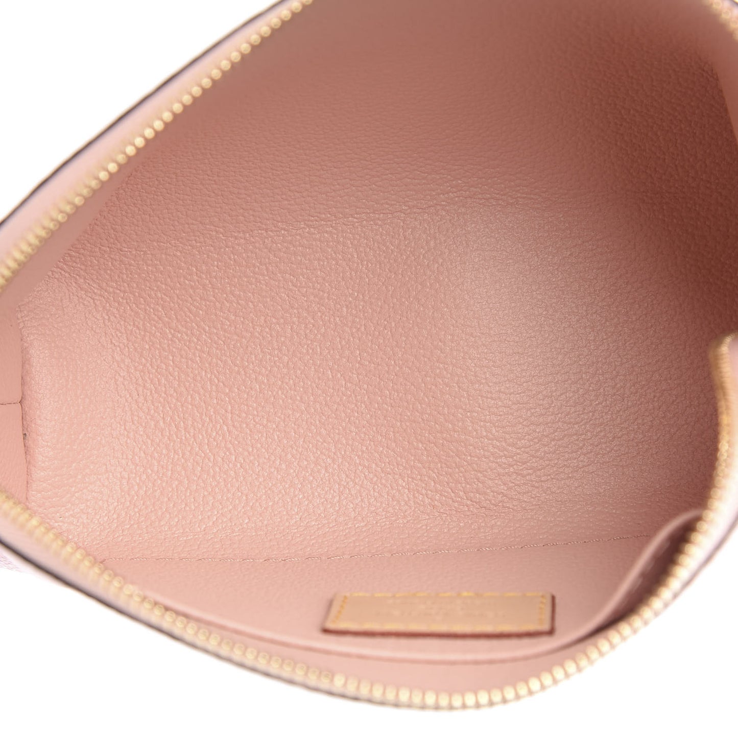 Monogram Giant Cosmetic Pouch Rouge