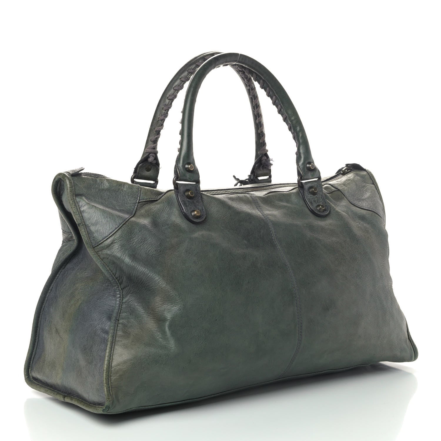Balenciaga Agneau Classic Hardware Work Anthracite 2 of 7