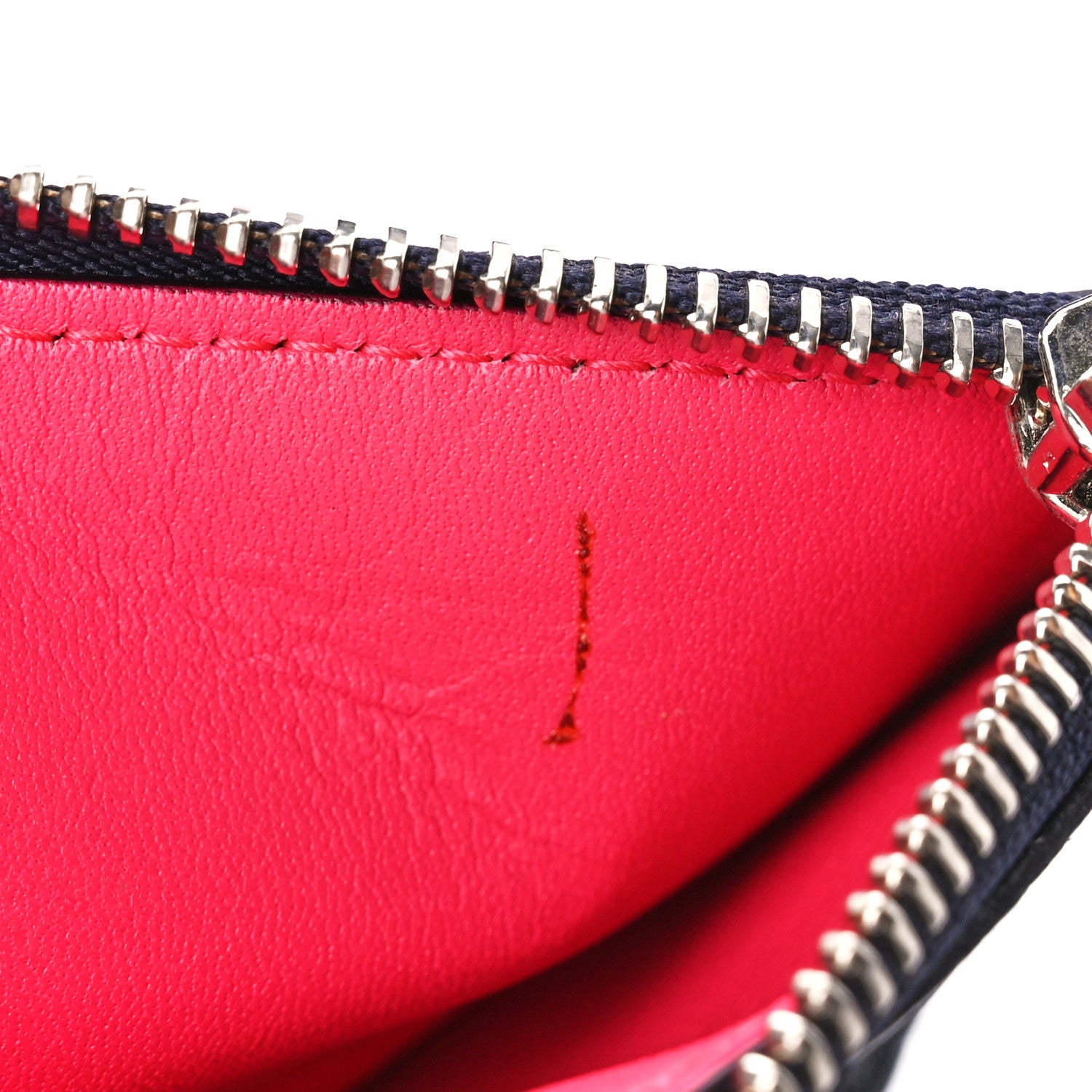Christian Dior Bullcalf Medium Diorissimo Tote Navy Fuchsia 16 of 17