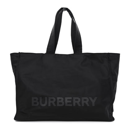 Burberry Nylon Logo Tote Bag Black 1 of 10