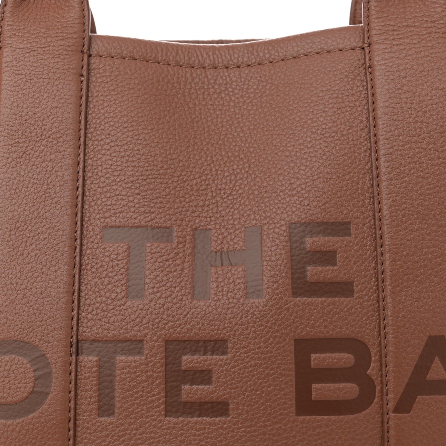 Grained Calfskin Large The Tote Bag Argan Oil