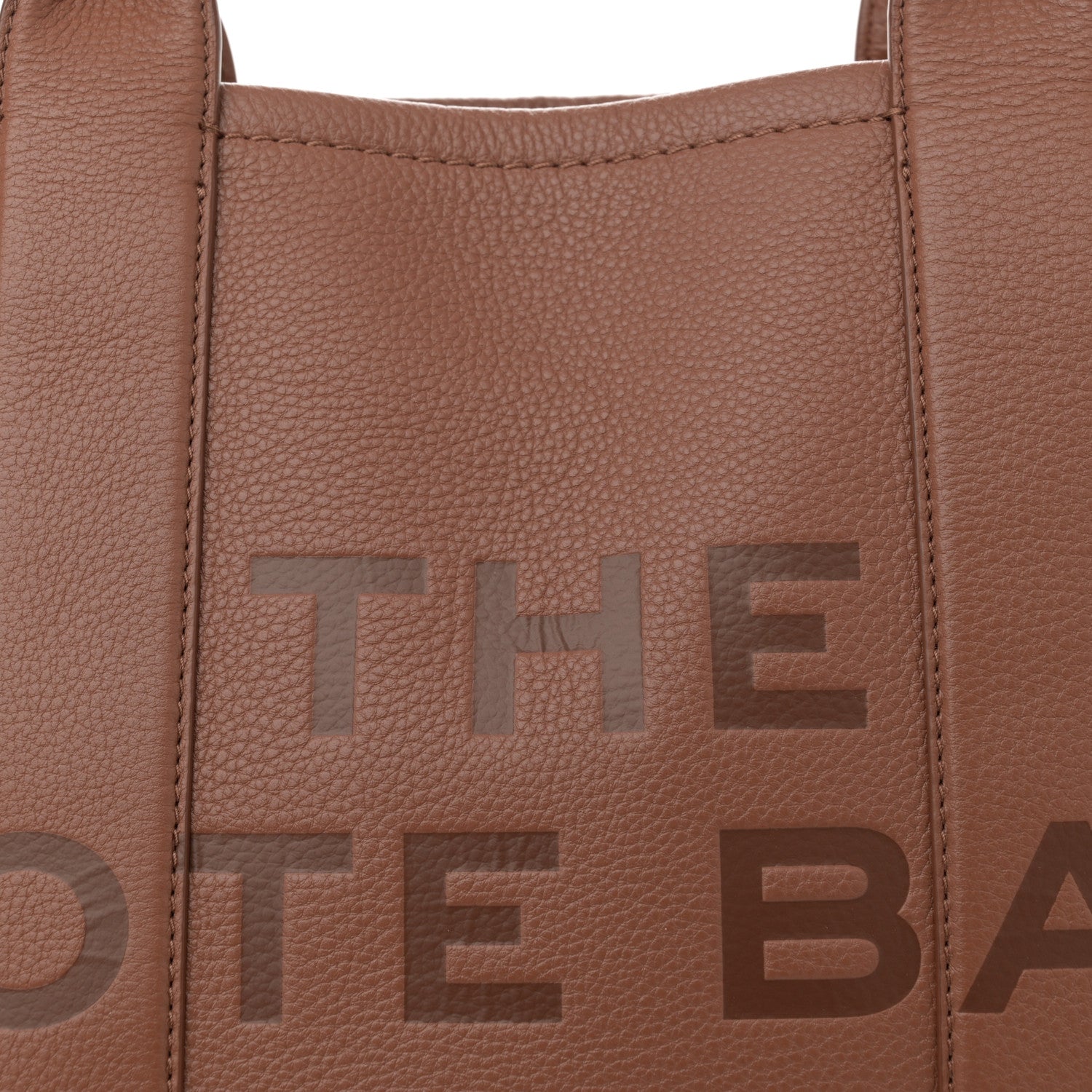 Marc Jacobs Grained Calfskin Large The Tote Bag Argan Oil 8 of 11