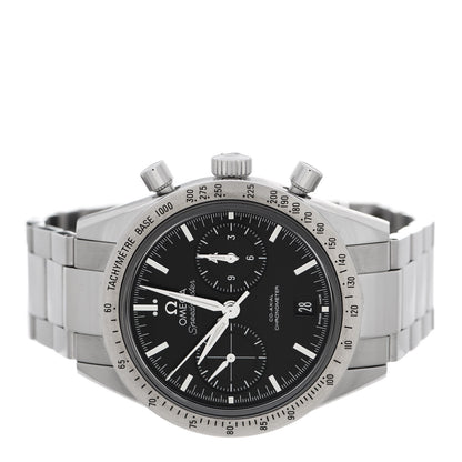 Omega Stainless Steel 41mm Speedmaster 57 Co-Axial Chronometer Automatic Watch Black 331.10.42.51.01.001 2 of 5