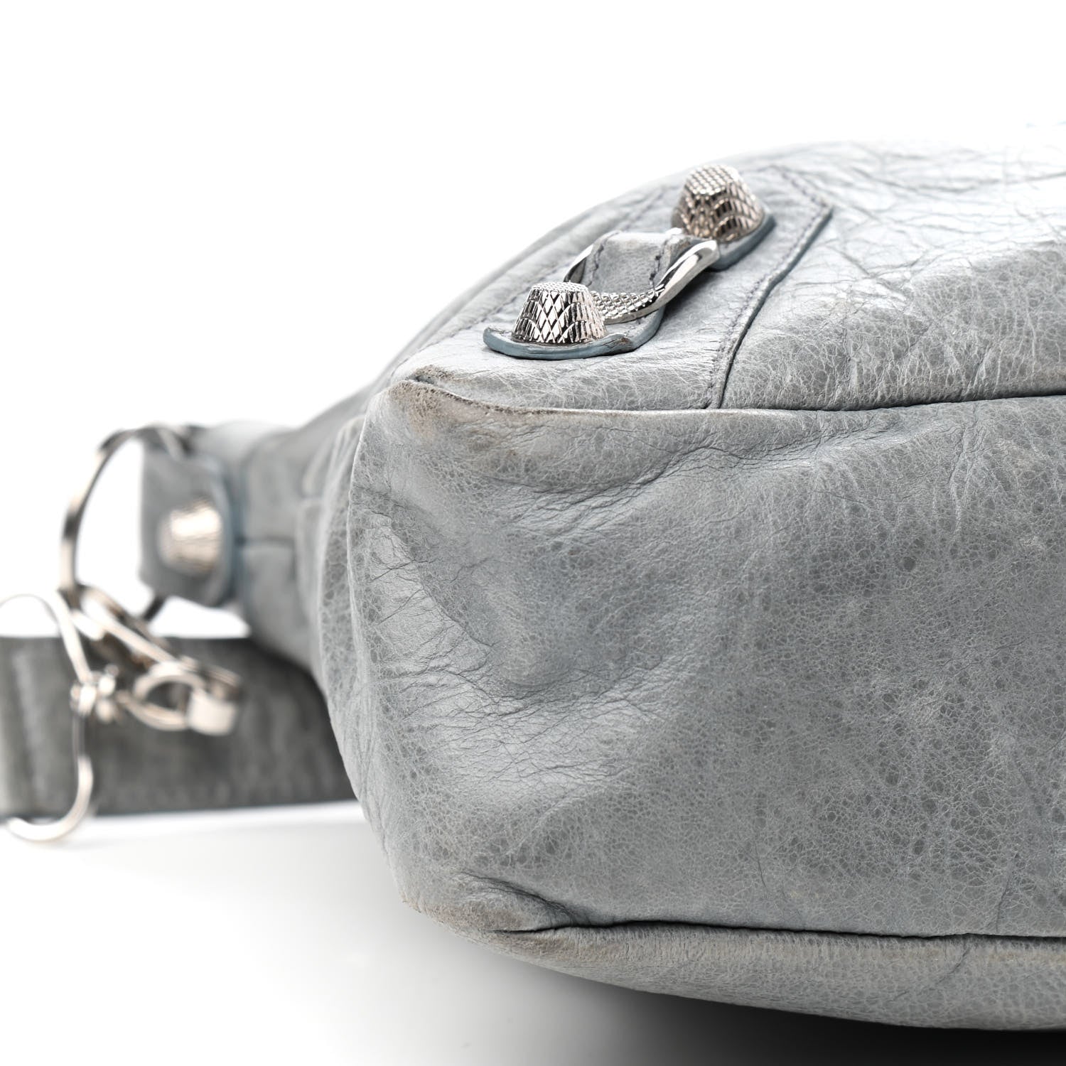 Balenciaga Agneau Giant 12 Silver Hardware Town Ardoise 9 of 10