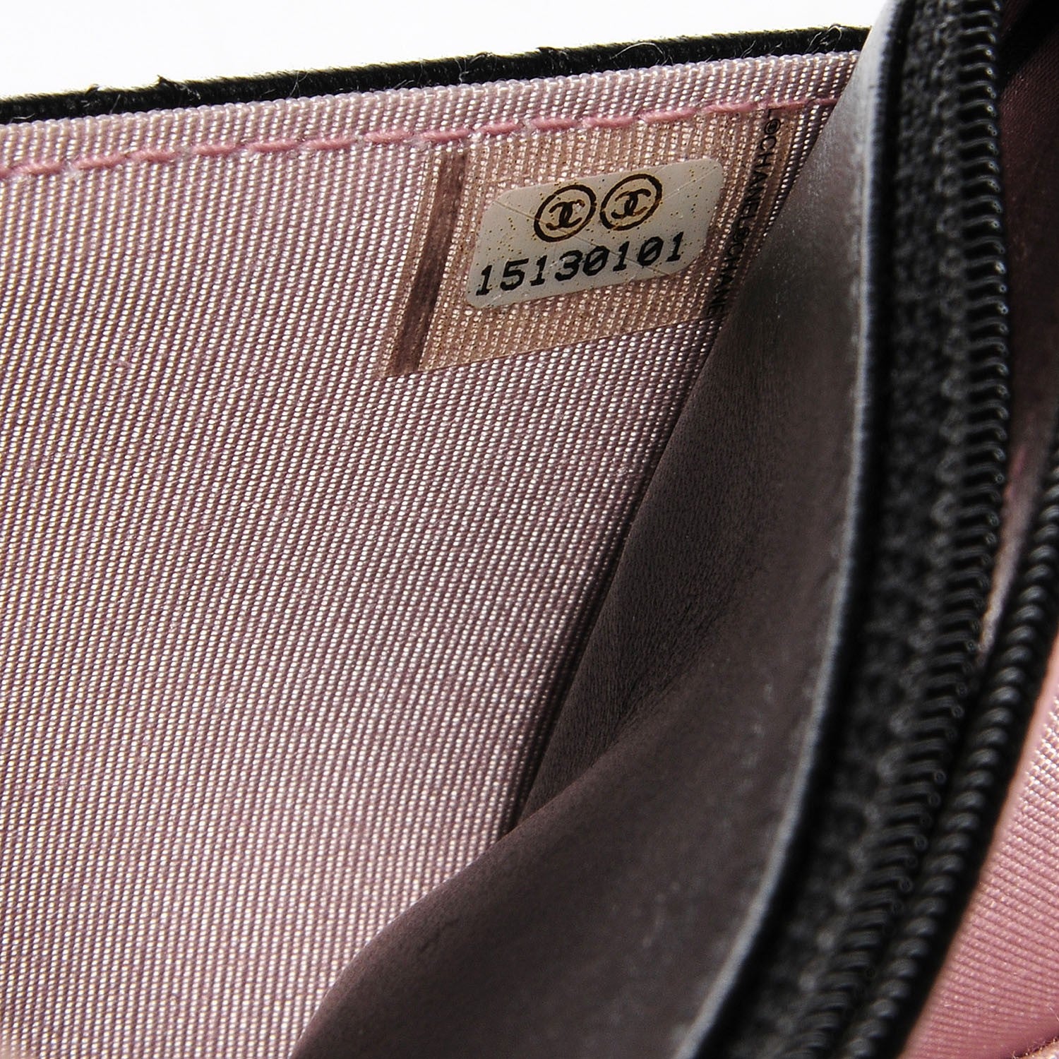 Chanel Lambskin Micro Quilted Wallet On Chain WOC Black 9 of 9