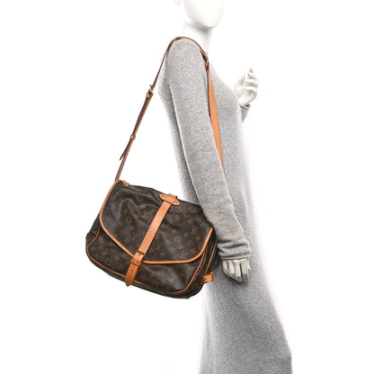 Louis Vuitton Monogram Saumur 35 2 of 9