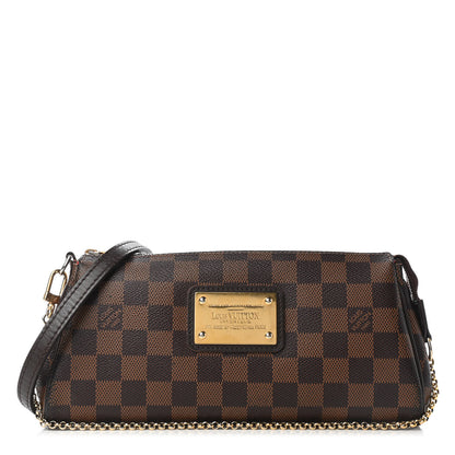 Louis Vuitton Damier Ebene Eva Clutch 1 of 10