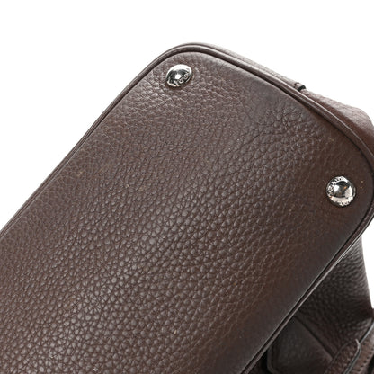 Prada Vitello Daino Small Double Bag Bruciato Rame 10 of 12