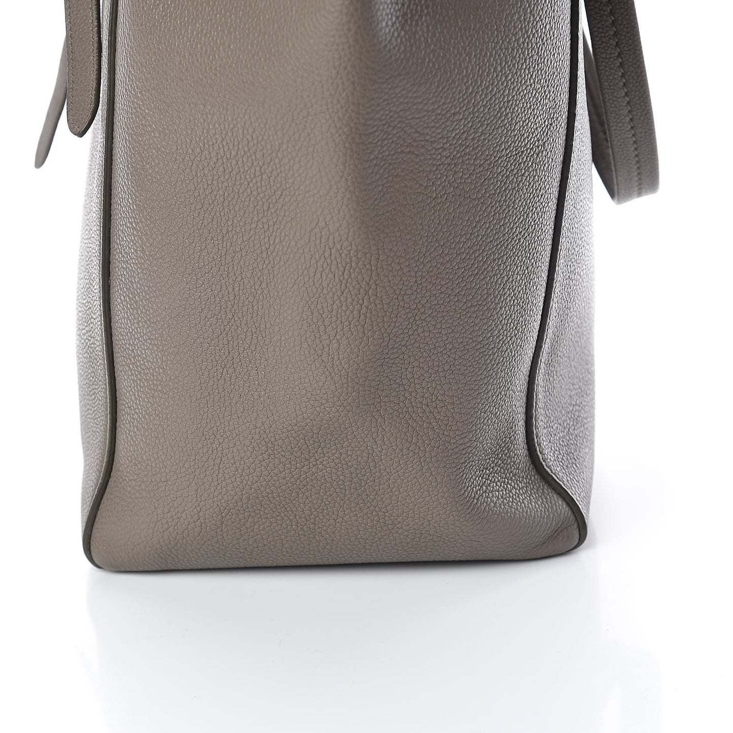 Soft Grained Calfskin Small Belt Cabas Phantom Taupe