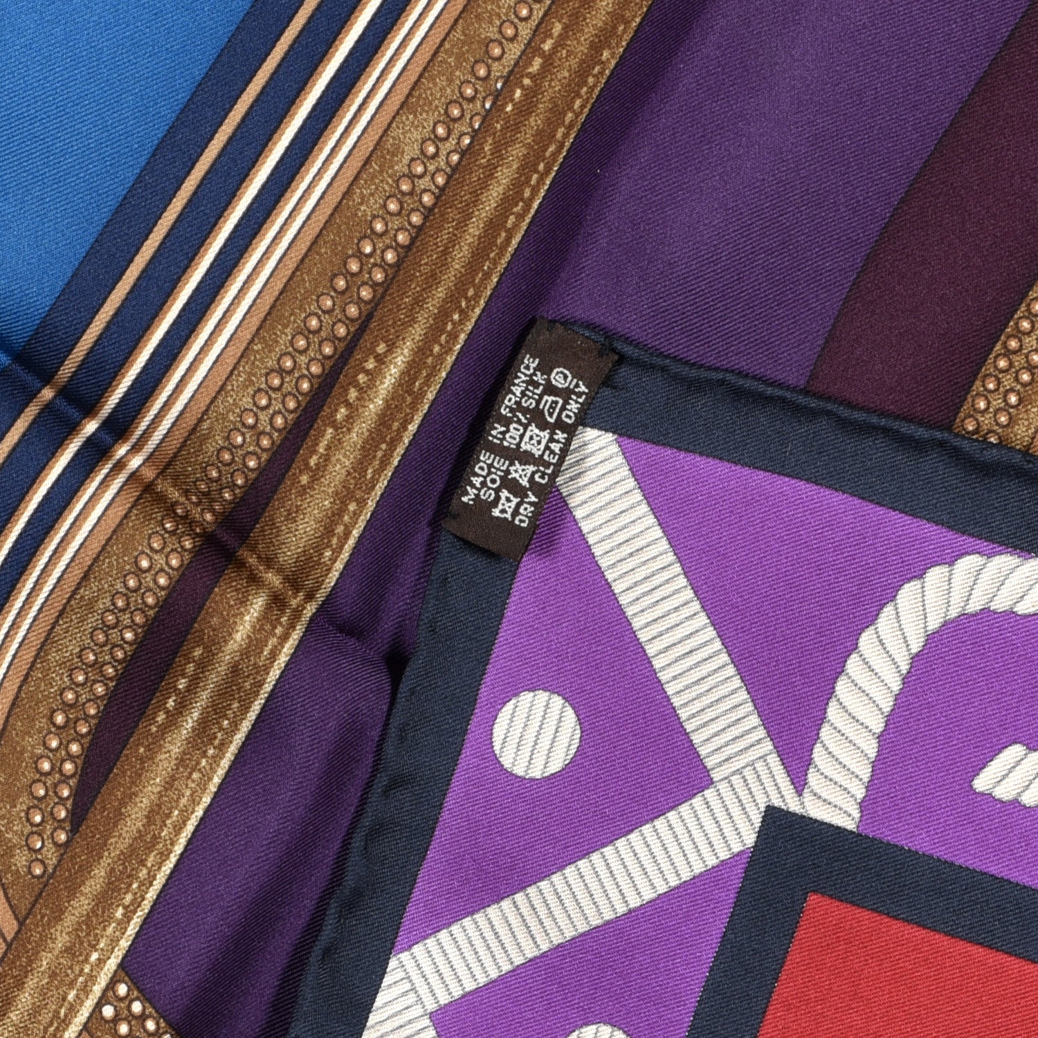 Hermes Silk Balade En Berline Scarf 90 5 of 5