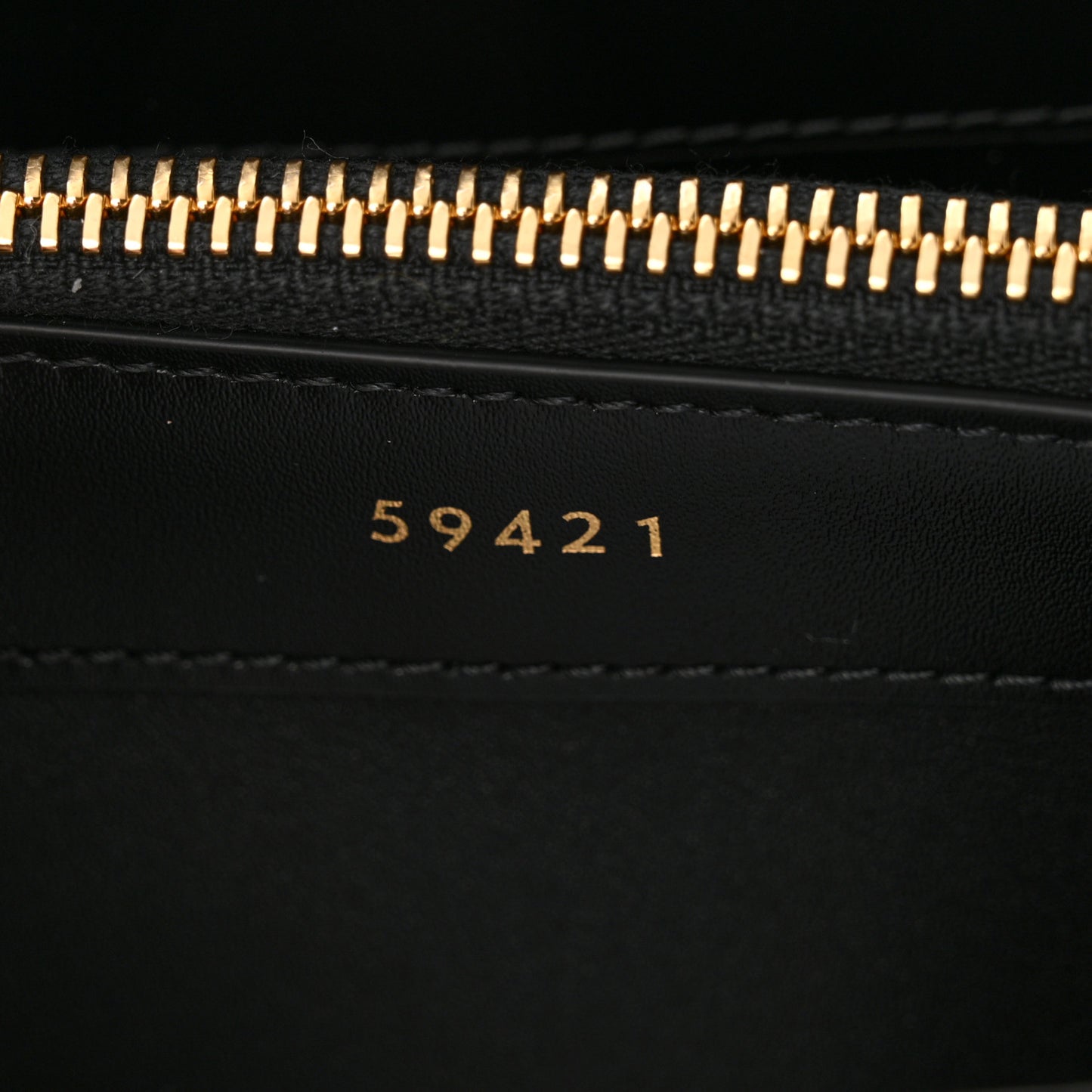 Satinated Calfskin Small 16 Top Handle Bag Black